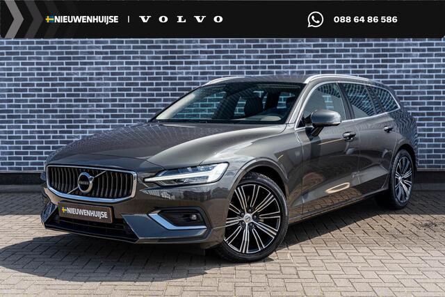 Volvo V60 scription | Achteruitrijcamera | Parkeersensoren | Keyless Entry | Elektrische Achterklep | Lederen Bekleding | BLIS | Cruise Control Adaptief | Navigatie | Apple Carplay | Android Auto