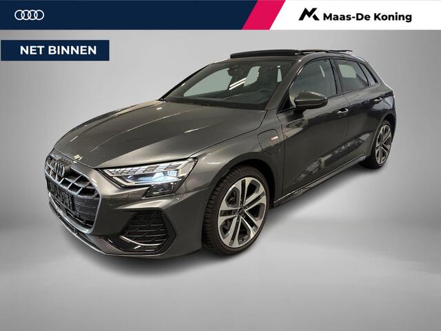 Audi A3 Sportback Tronic S Edition · Panoramadak · Camera · Sonos Sound · Dodehoeksensor · Head-Up Display · Keyless · Garantie t/m 08-07-2030 of 100.000km