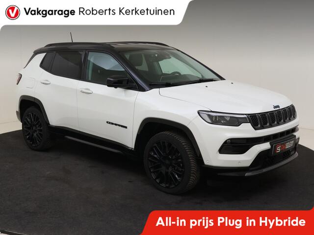 Jeep Compass In Hybride S Leder Stoelkoeling 360 Camera All Seas
