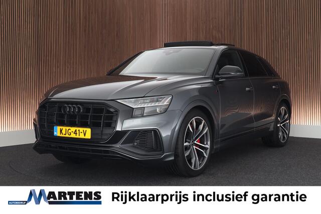 Audi Q8 e 462pk quattro Competition Matrix Panoramadak Trekhaak Memory Camera HUD Leder B&O Navigatie