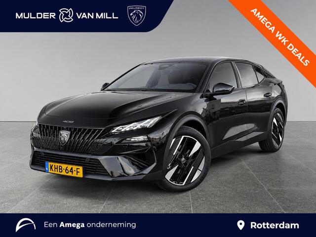 Peugeot 408 Hybrid 145pk | NAVI | 360° VISION PACK | STOEL- + STUURVERW. | AGR-STOELEN | 19" LM-VELGEN | APPLE CARPLAY / ANDROID AUTO |