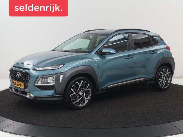 Hyundai Kona Premium | 1e eigenaar | Stoelventilatie | Leder | Adaptive cruise | Head-Up | Trekhaak | Achterbankverwarming | Carplay | Navigatie | Keyless | Krell Audio | Side Assist | Stoelverwarming
