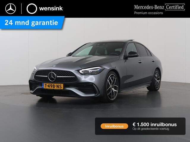 Mercedes-Benz C-Klasse Memory | Multispaaks velgen | Burmester | Panoramadak | Stoelverwarming |