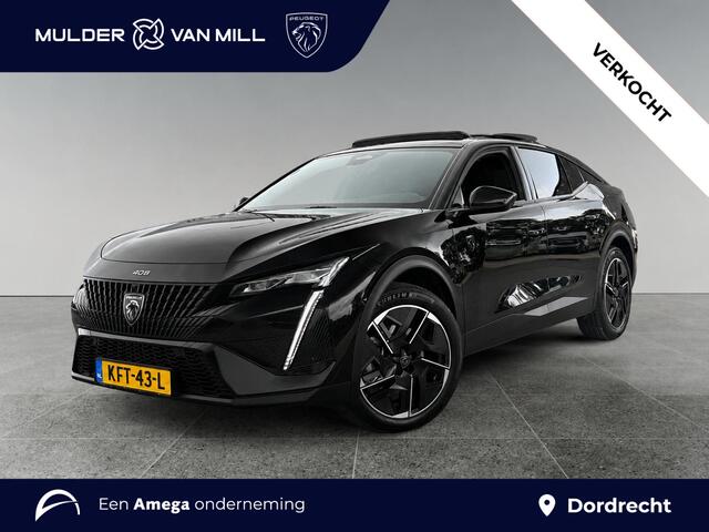Peugeot 408 id PHEV 180pk e-EAT8 | TREKHAAK | SCHUIF/KANTELDAK | ALCANTARA | AGR-STOEL | NIGHTVISION | MASSAGE | STOEL+STUURVERW. | 360° CAMERA | NAVI |