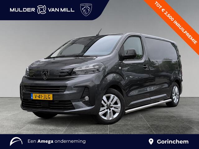 Peugeot Expert 2.0 BlueHDi 180pk EAT8 | TREKHAAK | FULL-LED | CAMERA | LM-VELGEN | SIDE-BARS | ADAPTIVE CRUISE | CLIMA | NAVI | STUURVERW. | DAB+ |