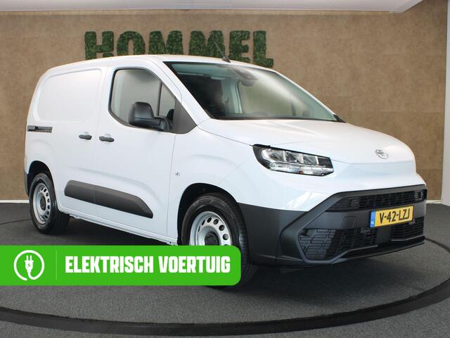 Toyota PROACE Challenger 50 KWH - NIEUW UIT VOORRAAD LEVERBAAR - 2 DEUREN ACHTER - 1 SCHUIFDEUR - 2 PERSOONS UITVOERING - AIRCO - BLUETOOTH - PARKEERSENSOREN ACHTER - MIDDENARMSTEUN - CENTRALE VERGRENDELING MET AFSTANDSBEDIENING - DAB AUDIO
