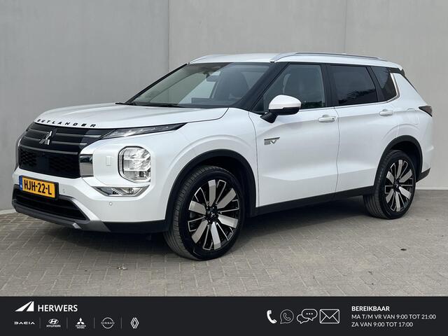 Mitsubishi Outlander ition / 1600kg Trekgewicht / 8 jaar Garantie / Origineel NL Auto / Yamaha Audio Installatie / Navigatie/ Apple Carplay Android Auto / 360 Camera / HUD / Elektrische Achterklep / PHEV AWD 4WD