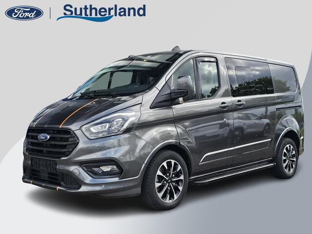 Ford Transit Custom port DC | 185pk Automaat | Geen BTW Geen BPM | Marge! | Camera | Stoelverwarming | Half leder | Trekhaak | PDC v+ a etc.