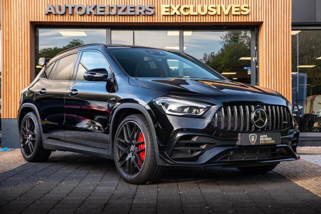 Mercedes-Benz GLA-Klasse s-Benz GLA 45 S AMG 4MATIC+ Panodak Schaalstoelen Burmester Ambient Widescreen 360 Camera