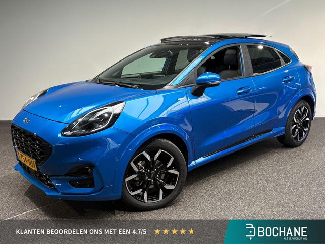 Ford Puma ost Hybrid ST-Line X | Panoramadak | Stoel/Stuurwiel verwarming | Blindspot Detectie | 3 jaar fabrieksgarantie extra vanaf datum deel 1 |
