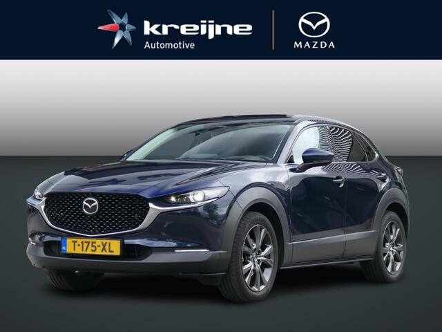 Mazda CX-30 tiv-X M Hybrid Exclusive-line | Comfort pack | Adaptieve cruise | 360 Camera | Bose | Stoel/Stuurverwarming | RIJKLAARPRIJS!