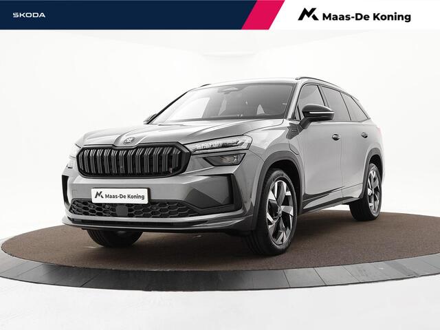 Skoda Kodiaq k DSG PHEV Sportline Business · Wegklapbare Trekhaak · Camera · Elek. Bestuurdersstoel · Apple/Android Car Play · 19'' Inch · Garantie t/m 11-01-2030 of 100.000km