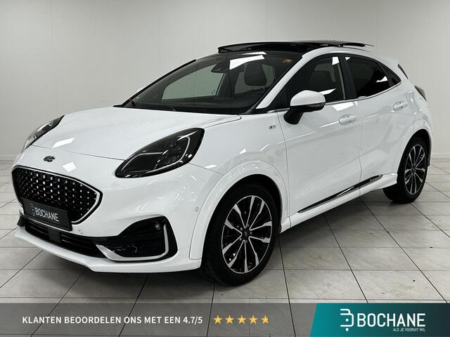 Ford Puma ost Hybrid ST-Line Vignale ELEKTRISCH PANORAMADAK | AFNEEMBARE TREKHAAK | LEDEREN BEKLEDING | COMPLETE AUTO!