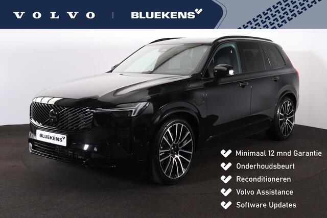 Volvo XC90 e AWD Ultra Black Ed. Exec. - Luchtvering - Panorama/schuifdak - IntelliSafe Assist & Surround - 360º Camera - Bowers & Wilkins audio - Adaptieve LED koplampen - Verwarmde voorstoelen, stuur & achterbank - Parkeersensoren voor & achter - Elektr.