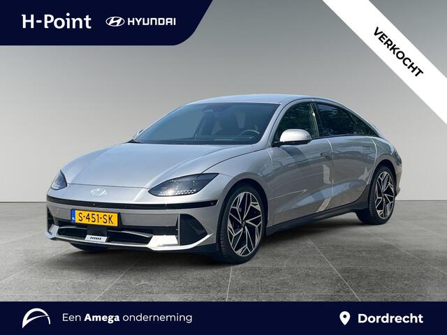 Hyundai Ioniq kWh 228pk | LEDER | 800VOLT ULTRA SNELLADEN | ELEK. VERSTELBARE STOELEN | MEMORY FUNCTIE | 360° CAMERA | APPLE CARPLAY / ANDROID AUTO | ADAPTIVE CRUISE | STOEL + STUURVERW. |