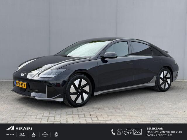 Hyundai Ioniq 4 kWh / SOH 100% / Fabrieksgarantie tot 12-2029 / HUD / Adaptieve Cruise / Warmtepomp / Navigatie / Camera  / Dodehoek Detectie / Elektr. Stoel / Elektr. Achterklep / Stoel & Stuurwiel Verwarming / CCS Snelladen /