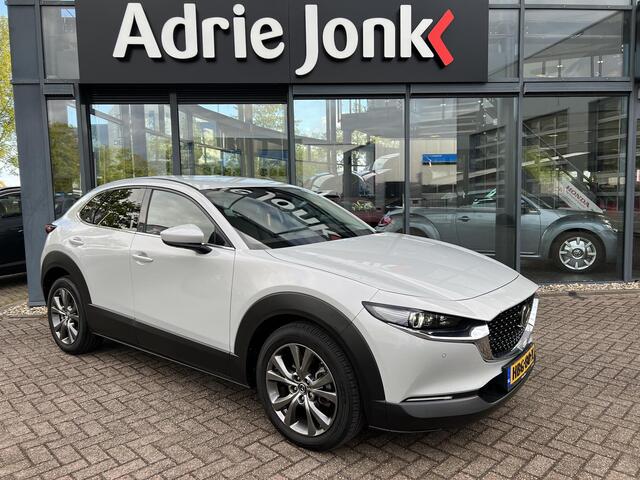 Mazda CX-30 tiv-X M Hybrid Takumi AUTOMAAT | BIJNA NIEUW | LEDER | 360gr CAMERA | Bose AUDIO | NED. AUTO | MEEST LUXE UITVOERING | GARANTIE 1/2031 |