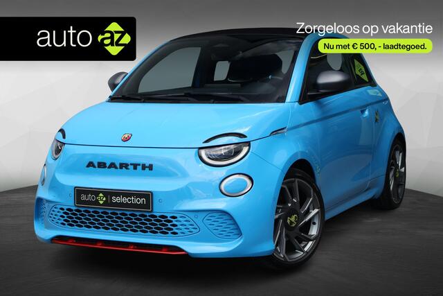 Fiat 500C ABARTH Carplay / Camera / Dodehoek