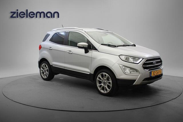 Ford EcoSport Titanium - Carplay, Camera, Half Leer, Keyless, BenO, PDC