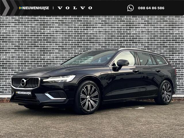 Volvo V60 charge AWD Inscription | Parkeersensoren Voor en Achter | Parkeercamera | Harman Kardon Audio | Lighting Pack | Stoel-/Stuurverwarming Voor | Trekhaak | Schuif-/Kanteldak |
