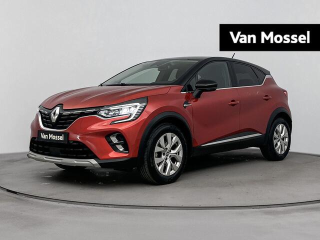 Renault Captur Intens | Navigatie | Climate Control | Cruise Control | Trekhaak Afneembaar | Parkeersensoren incl. 360 Camera | Apple Carplay/Android Auto | Keyless Entry & Start | Regen-en Lichtsensor | Lichtmetalen Velgen |