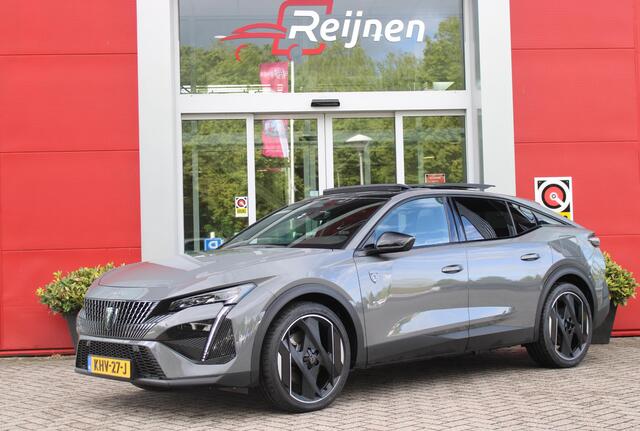 Peugeot 408 225PK EAT8 GT | PANORAMA SCHUIF/KANTEL DAK | FOCAL PREMIUM AUDIO SYSTEM | STUUR VERWARMING | SFEER VERLICHTING | 20" LICHTMETALEN VELGEN | ELEKTRISCH BEDIENBARE ACHTERKLEP | LED MATRIX KOPLAMPEN | 360° CAMERA | PARKEERSENSOREN VOOR + ACHTER | D