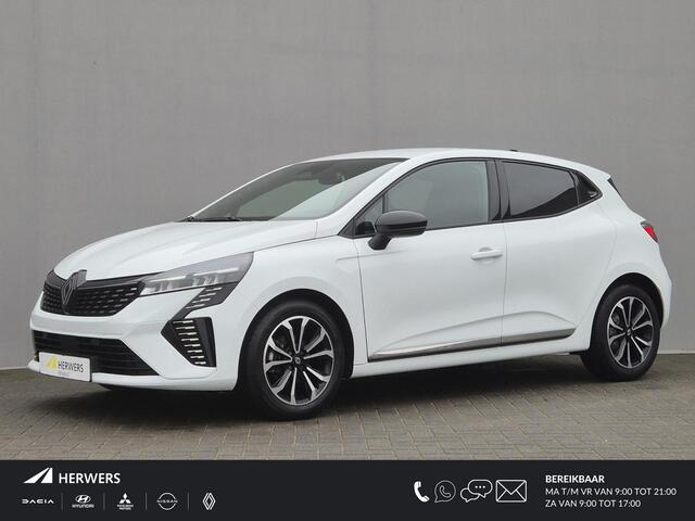Renault Clio PF techno Handgeschakeld / Fabrieksgarantie tot 04-2027 / Dealer onderhouden / Pack winter / Achteruitrijcamera / Stuur-en Stoelverwarming / Apple Carplay Android Auto / Navigatie /