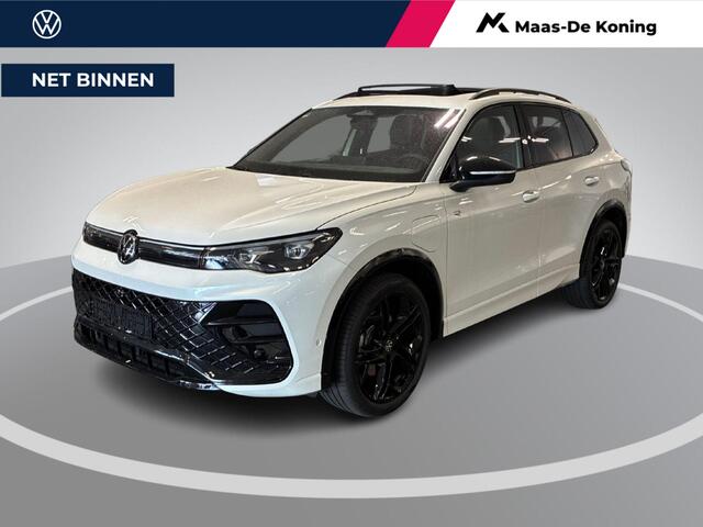 Volkswagen Tiguan brid R-Line · Panoramadak · Leder 360 Camera · Wegklapbare Trekhaak · Harman Kardon · Massage · Stoelventilatie · 20'' Inch · Garantie t/m 28-07-2030 of 100.000km