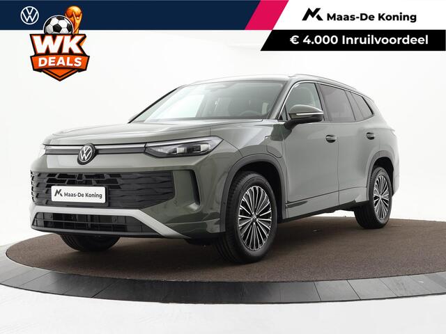 Volkswagen Tayron eHybrid 204 PK 6 versn. DSG · Comfort pakket · Trekhaak inklapbaar, met elektrische ontgrendeling, incl. aanhangermanoeuvreerhulp Trailer Assist · Voorraad OUTLET · Prijs is inclusief inruilpremie ·