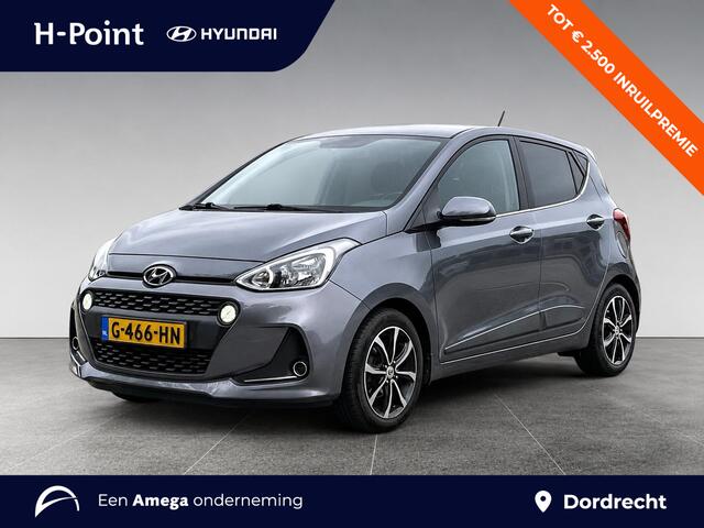 Hyundai I 10 ium 1.0i MPi 67pk | CLIMA | NAVI | APPLE CARPLAY / ANDROID AUTO | BI-COLOR LM-VELGEN | DEALER ONDERHOUDEN! | CRUISE CONTROL |