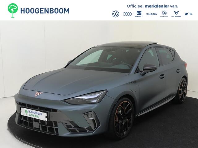Cupra Leon Hybrid VZ Performance | SoH 99% | Panoramadak | Sennheiser audio | Kuipstoelen | Matte lak | Keyless | Parkeerassistent | Keyless |