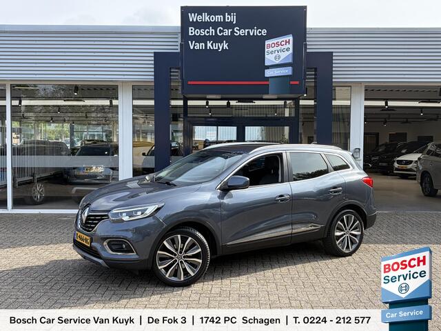 Renault Kadjar Automaat / Vol-Leder / Elektr.-Stoelen / Stoelverwarming / Cruise-Control / Apple-Carplay & Android-Auto / Trekhaak / Climate-Control / Keyless / DAB Radio-Bluetooth / Navi / PDC V+A / Camera / 19'' LMV / All-Season / ENZ.