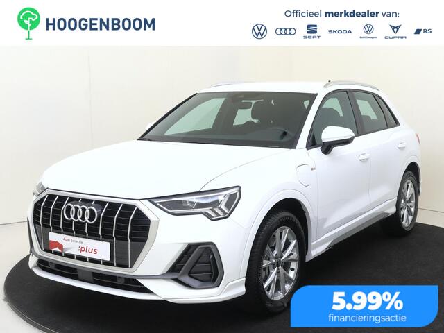 Audi Q3 e S edition | SoH 100% | Trekhaak | Keyless | Achteruitrijcamera | Navigatie Plus | Full LED verlichting | Dodehoek detectie | Cruise control |