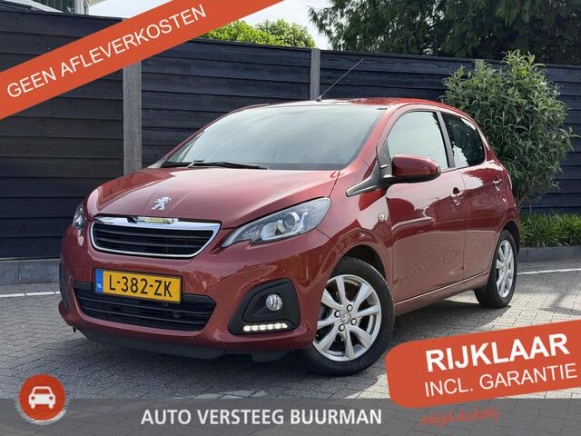 Peugeot 108 e-VTi 72PK Airco, Bluetooth, Elektrische Ramen, Led Dagrijverlichting, Centrale Deurvergrendeling