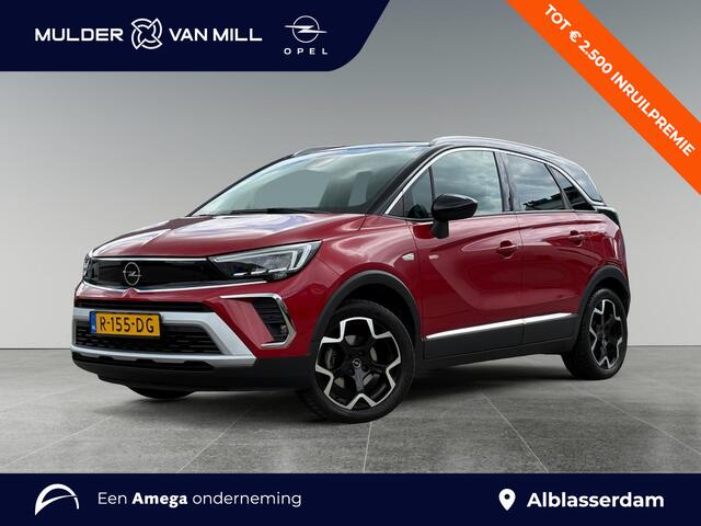 Opel Crossland X bo 130pk EAT6 | ALCANTARA/LEDER | AGR-STOELEN | KEYLESS | WINTERPACK | 180° CAMERA | NAVI PRO | APPLE CARPLAY / ANDROID AUTO |