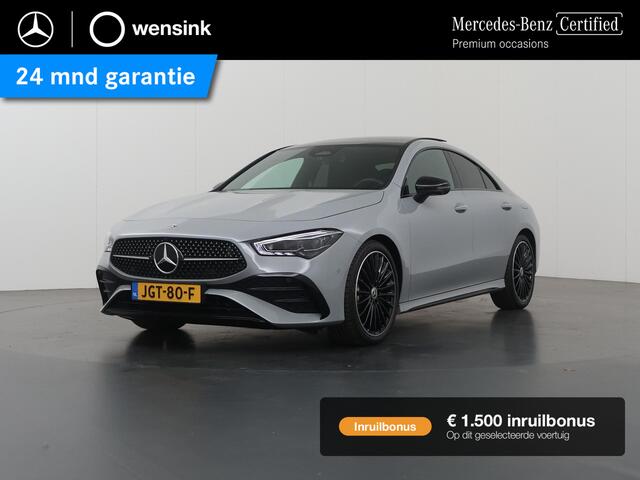 Mercedes-Benz CLA-Klasse tion AMG | Panoramaschuifdak | AMG Line Plus | Night pakket | Head-up display | 360° camera | 19"AMG velgen Multispaaks