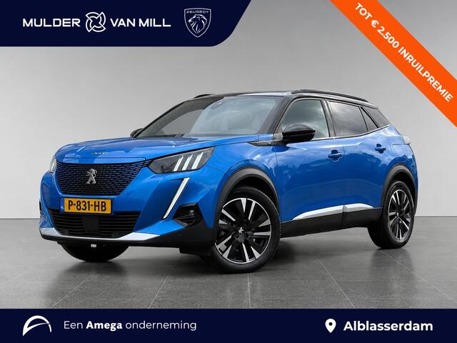 Peugeot e-2008 ASEN 50kWh 136pk | ALCANTARA | ADAPTIVE CRUISE | 18" LM-VELGEN | CAMERA | NAVI | KEYLESS ENTRY | DODEHOEKBEW.