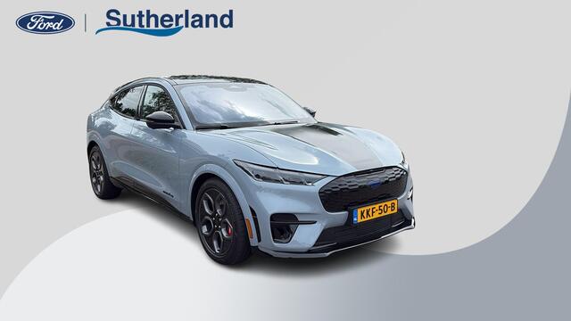 Ford Mustang tended AWD 91 kWh | Voorraad | California Special | Panoramadak (vast) en warmtewerende voorruit | Glacier Grey (Premium Metallic)