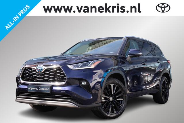 Toyota Highlander emium, Trekhaak, JBL, HUD, BSM, 360 Camera