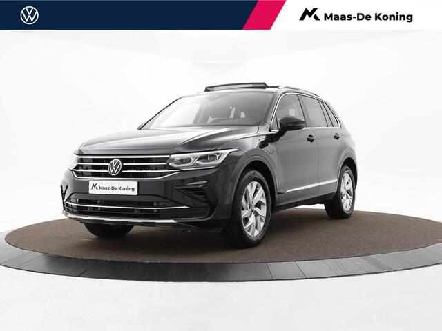 Volkswagen Tiguan eHybrid Elegance · Camera · Panoramadak · Dodehoek Detectie · Keyless · Elek. Achterklep · 18'' Inch ·