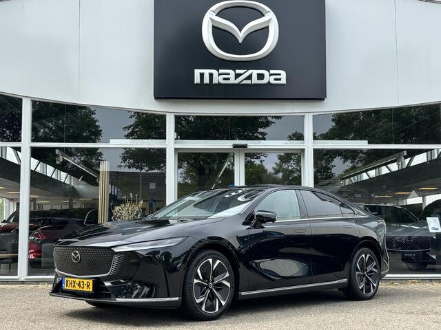 Mazda 6 mi 68.8 kWh NL- Auto, Btw, Navigatie, Apple Carplay /Android Auto. Leer pakket, Panorama dak, 360 Camera, Stoelverwarming, Stoelventilatie, Keyless, Elektr-a-klep.