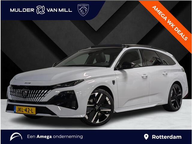 Peugeot 308 HEV 195pk | SCHUIF/KANTELDAK | NAVI | 360° CAMERA | KEYLESS | CLIMA | APPLE CARPLAY / ANDROID AUTO |