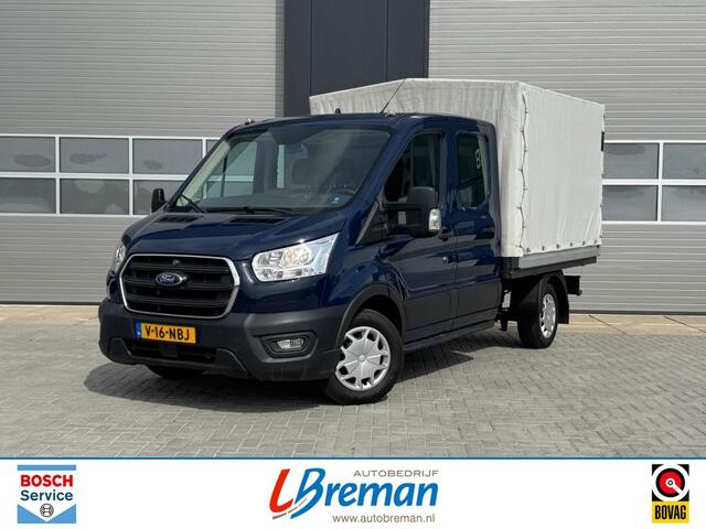 Ford Transit k Dubbel Cabine Pick-up met huif