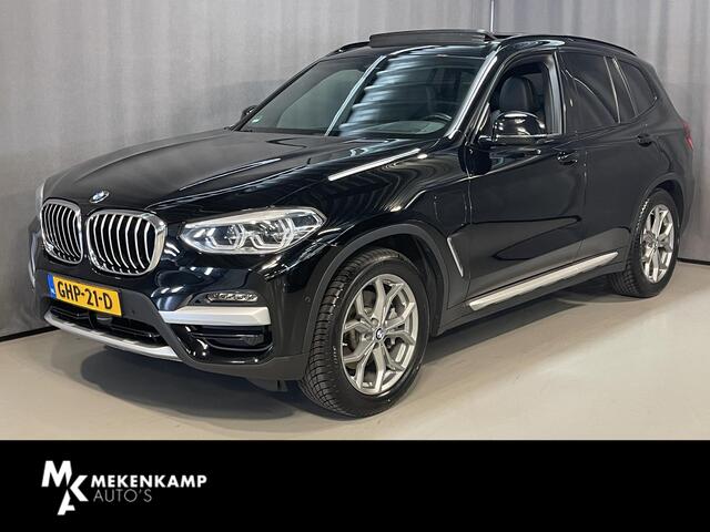 BMW X3 30e High Executive X Line 19"/Panoramadak/Trekhaak/360 camera/Adaptieve cruise/Dodehoek/Stoel + stuurverwarming/Head-up