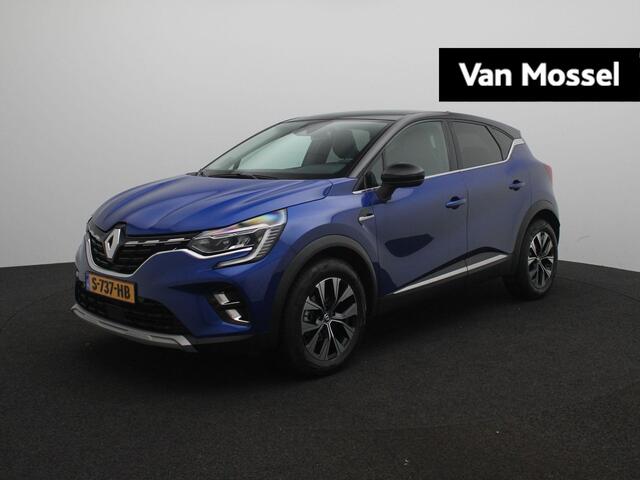 Renault Captur | Apple CarPlay & Android Auto | Climate Control | Parkeersensoren v+a met achteruitrijcamera | Lichtmetalen velgen | Two-tone metaalkleur | Cruisecontrol | Navi |