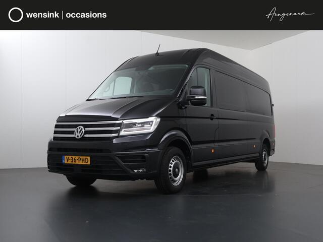 Volkswagen Crafter 4 H3 | DUBBEL CABINE | LAADKLEP | 177 PK | ADAPTIEVE CRUISE CONTROL | 7-ZITS DC | LED | CARPLAY | ANDROID AUTO | ACHTERUITRIJCAMERA | PARKEERSENSOREN | STUURWIEL VERWARMING | METALLIC LAK