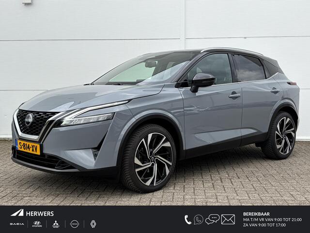 Nissan Qashqai ic Tekna / Trekhaak (  1800 kg ) /  Airco (automatisch) / Apple Carplay/Android Auto /