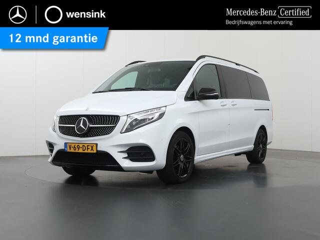 Mercedes-Benz V-Klasse IC | Dubbele Cabine | Burmester | MBUX Navigatie | Standkachel | Dodehoekassistent | Night-pakket | Distronic Plus | 360° Camera | Schuifdeur L+R Elektrisch | Trekhaak | Certified