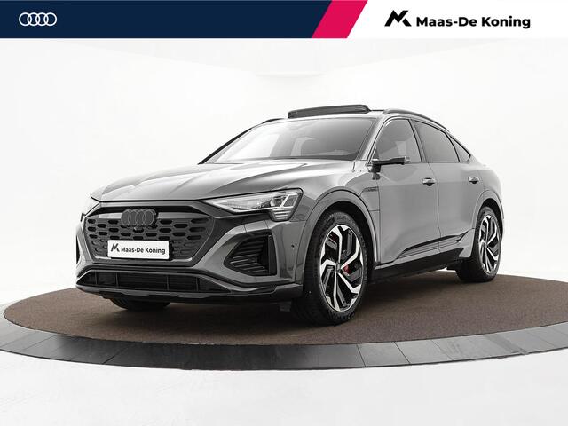 Audi Q8 ck e-tron 55 408pk Quattro S Edition Competition 115 kWh · SOH 93,5% · Panoramadak · Luchtvering · Virtual Mirror's · 360 Camera · B&O Audio · Achterbank verarmd · 21'' Inch ·