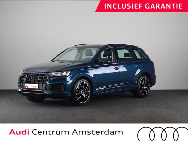 Audi Q7 e quattro Pro Line 367pk | Trekhaak | Parkeerkcamera | Elektrisch verstelbare voorstoelen | 21 inch Lichtmetalen velgen